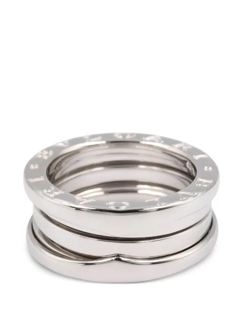 Bvlgari Pre-Owned 2020s three-belt ring Silver 1057077