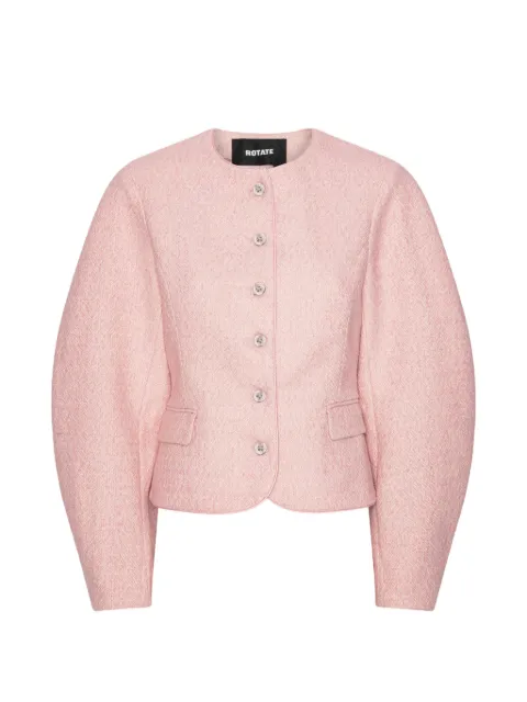 ROTATE BIRGER CHRISTENSEN cocoon sleeved jacket Pink 116224556