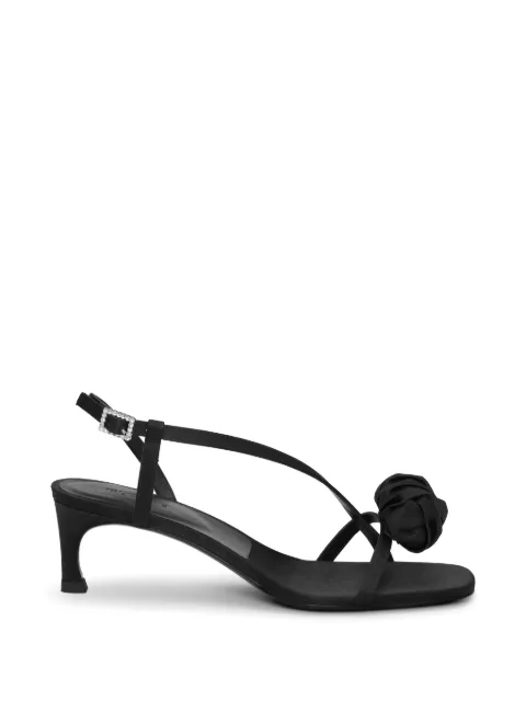 ROTATE BIRGER CHRISTENSEN knot strappy sandals Black 116747100
