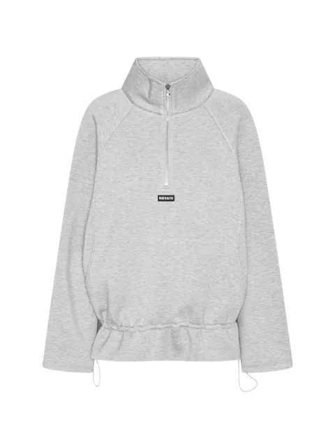 ROTATE BIRGER CHRISTENSEN half-zip sweatshirt Grey 1162411472