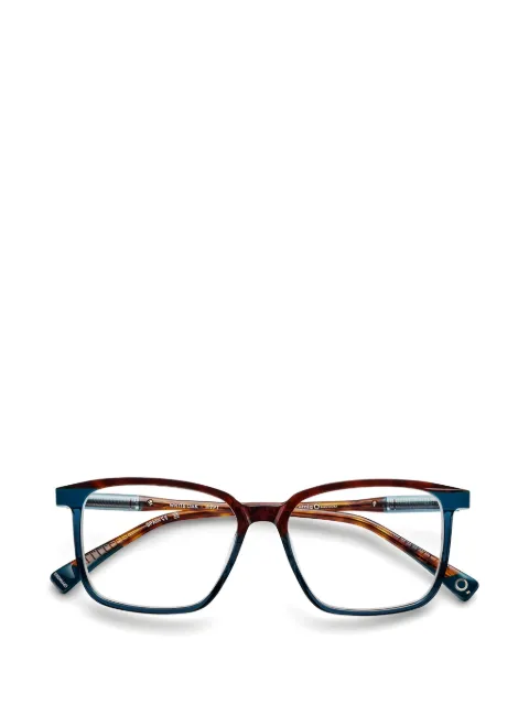 Etnia Barcelona White Oak geometric-frame glasses Blue WHITEOAK