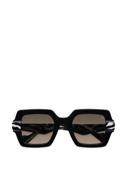 Etnia Barcelona Mambo zebra-pattern sunglasses Black MAMBONO10