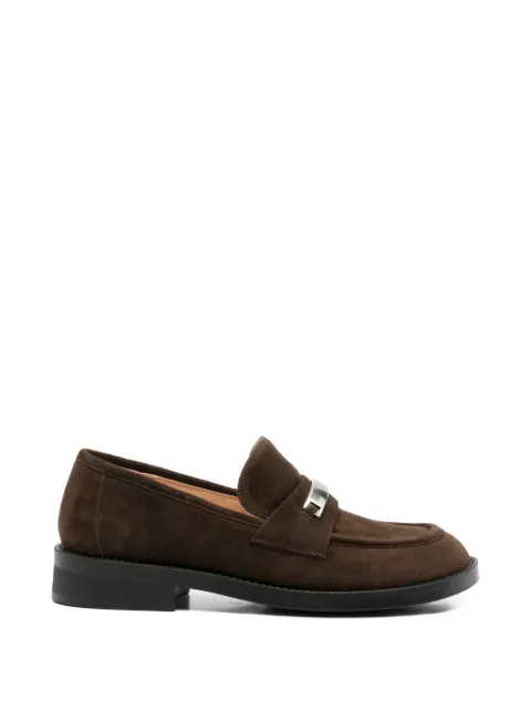 ADRIANNA FERETTI suede loafers Brown 604026101
