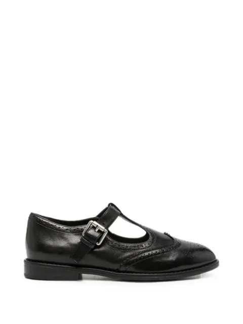 ADRIANNA FERETTI brogue-detail T-bar pumps Black 603926121