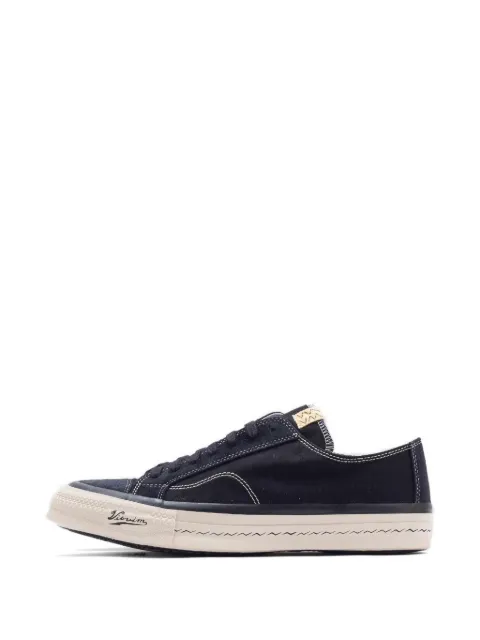 visvim contrast-stitch sneakers Black 0126101001001