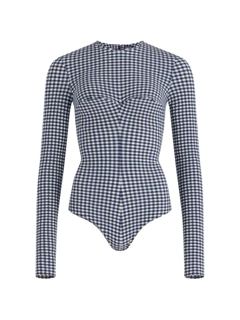 Jean Paul Gaultier long-sleeves top Blue 2602WTO471W0985901