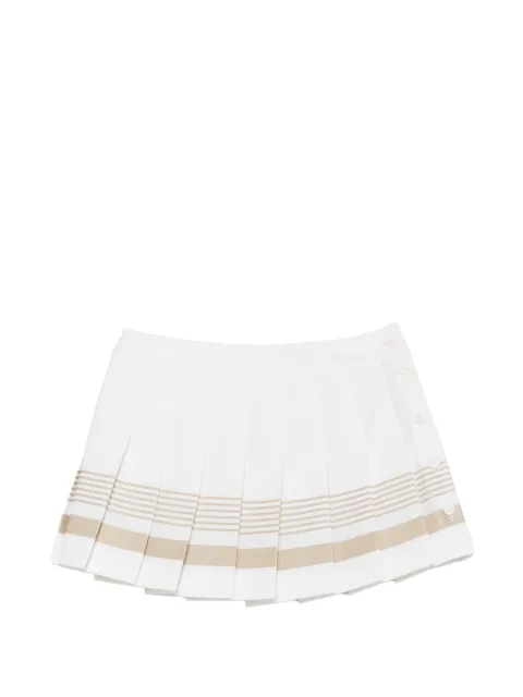 Lacoste Nina mini skirt White JF2646