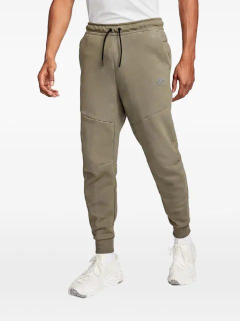 Nike Tech Fleece drawstring-fastening track pants Green DQ4316