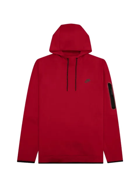 Nike logo detail hoddie Red DD5174