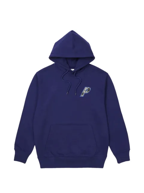 Palace P-3 Snake applique hoodie Blue P0121