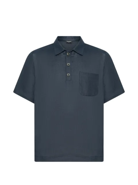 FRANZESE COLLECTION chest-pocket polo shirt Blue AU5374B1001