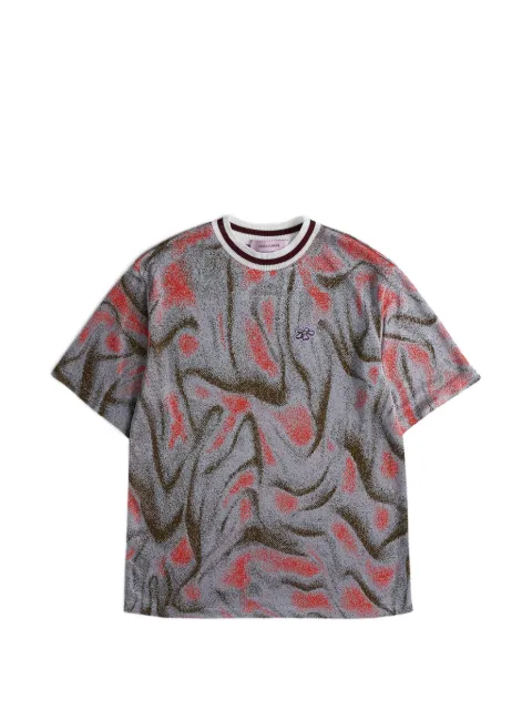 Maccapani jacquard embroidered T-shirt Grey M26E1ACJB012JN02609