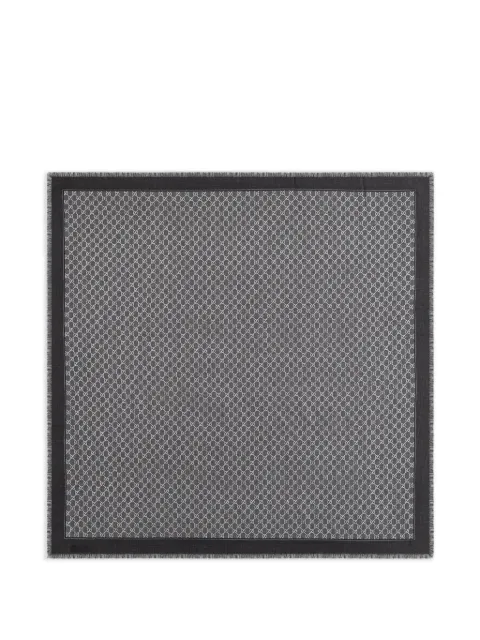 Gucci GG wool scarf Grey 8100223G348