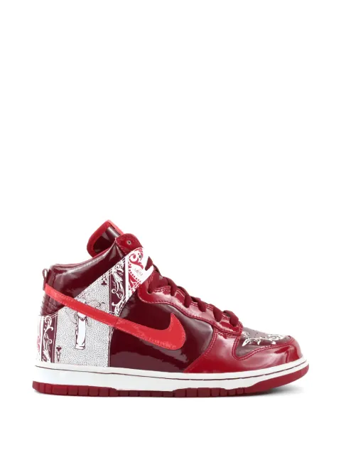 Nike Dunk High Premium sneakers Red 313599