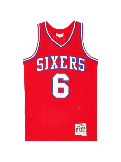 Mitchell & Ness 1982-83 Julius Erving Philadelphia 76ers Swingman tank top Red MN198283JEP76SJ