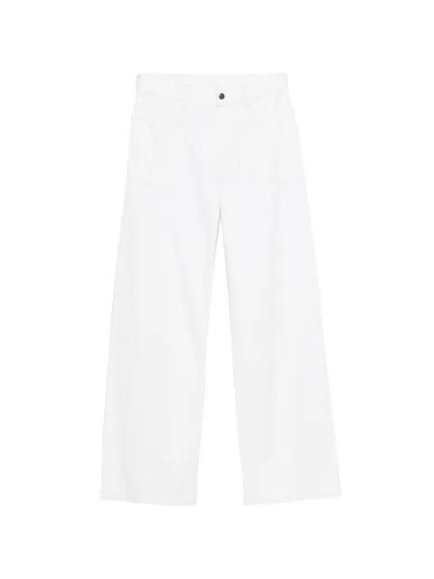 Denimist Deck patch-pocket jeans White DSWD126
