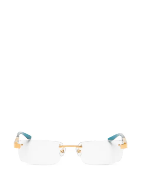 Maybach eyewear brown glasses Gold THEARTISTIII