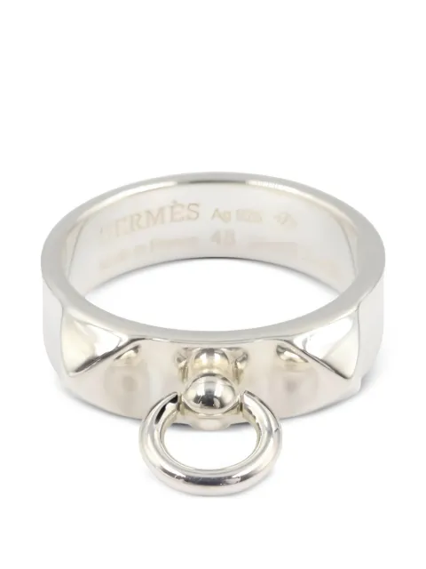Hermès Pre-Owned 1990s Collier de Chien ring Silver 1056247
