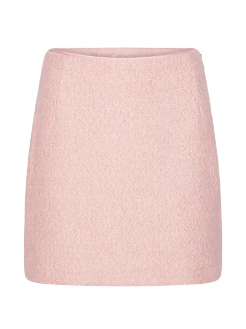 ROTATE BIRGER CHRISTENSEN boucle mini skirt Pink 116223556