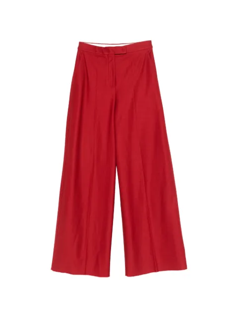 Max Mara wide-leg trousers Red 2611781042600