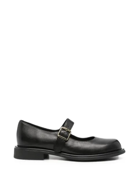 ADRIANNA FERETTI buckle-strap leather pumps Black AF603926120