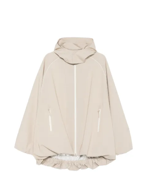 Lacoste hooded piped jacket Neutrals BH2475