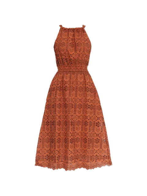 PS Paul Smith broderie anglaise dress Brown W2R719DV31442