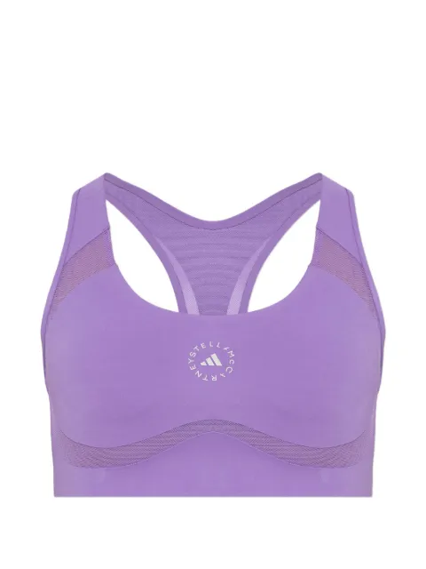 adidas by Stella McCartney TruePurpose Power Impact training bra Purple JY8135