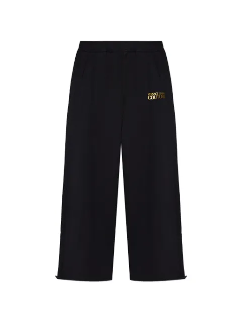 Versace Jeans Couture logo trousers Black 80HAAT00CF01T