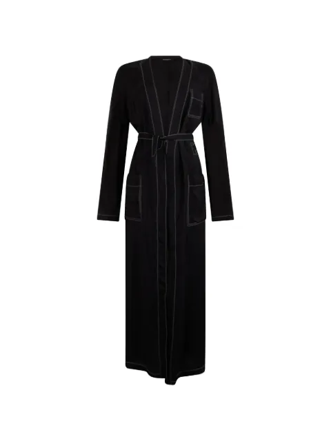 Fabiana Filippi belted maxi dress Black ABD264F144I8820000