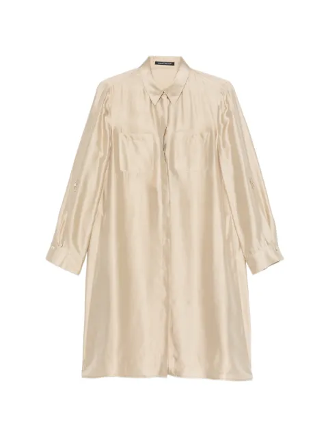 Luisa Cerano chest-pocket shirt dress Neutrals 7386303830