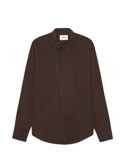 NN07 Enzo buttoned shirt Brown 2525708555880