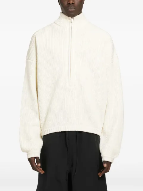 Fear Of God zip sweater White FG9M20202DKLW