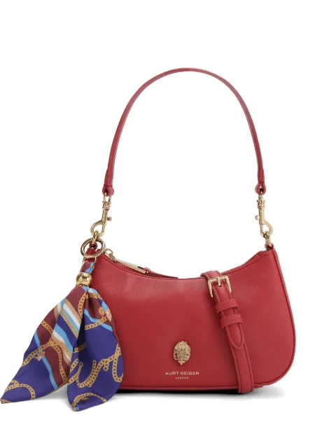 Kurt Geiger London Sloane crystal-embellished crossbody bag Red 5849759109
