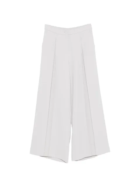 IMPERIAL pleated wide-leg trousers Grey P6J8LHX