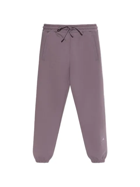 adidas by Stella McCartney x Stella McCartney logo-print drawstring track pants Purple JZ0664