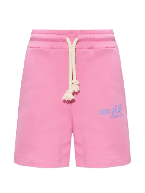 Versace Jeans Couture drawstring logo shorts Pink 80HADT05CF01T