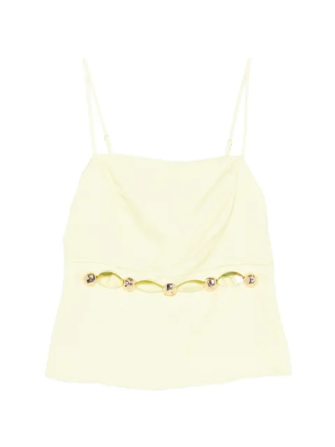 SIMKHAI cut-out embellished top Yellow 1262286SW