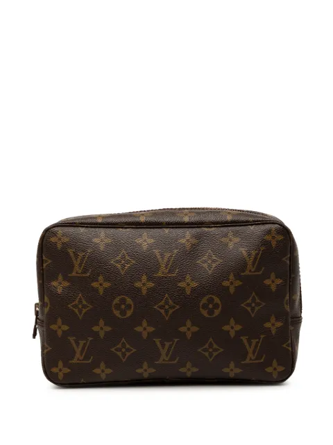 Louis Vuitton Pre-Owned 1986 Monogram Trousse Toilette 23 clutch bag Brown IV99XT0FUZA7LEZM