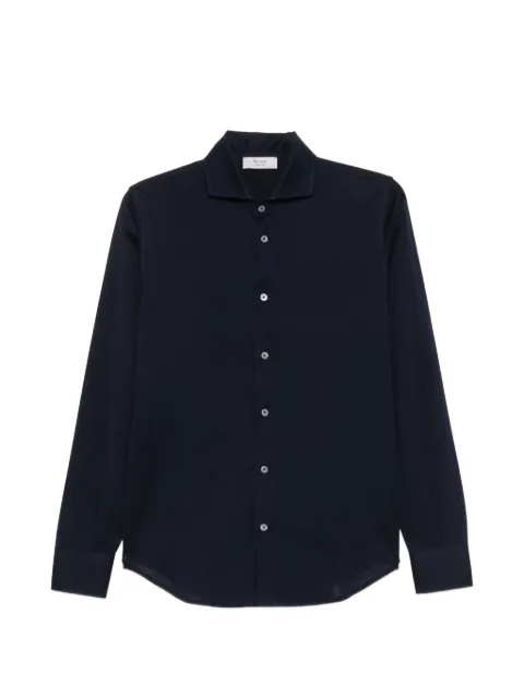 Ferrante piqué long-sleeve shirt Blue 55R33617