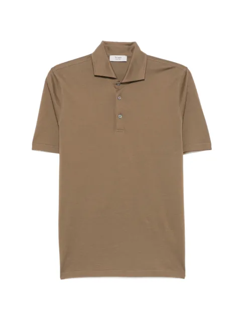 Ferrante piqué polo shirt Brown 55R33607