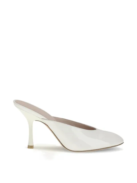 Stuart Weitzman Madison mules White SN678PATYVG