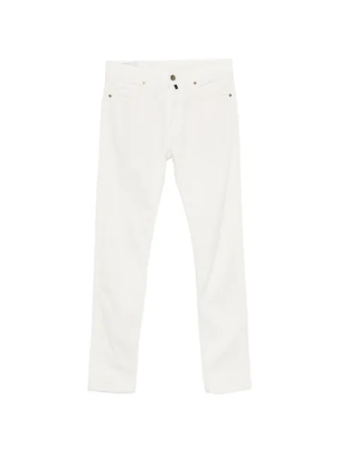 Incotex slim trousers White BS003LJ0007