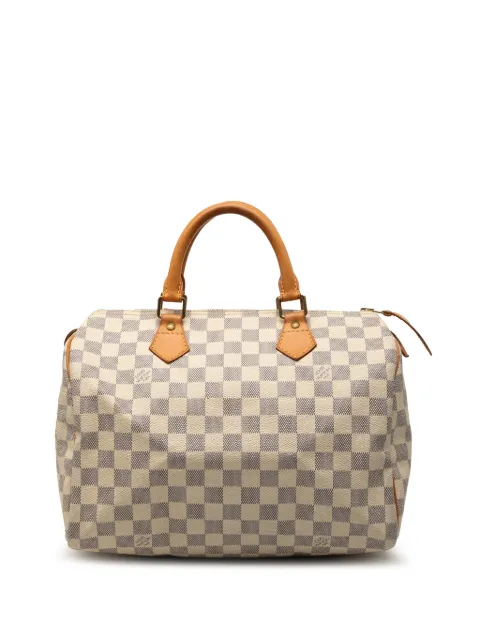 Louis Vuitton Pre-Owned 2011 Damier Azur Speedy 30 boston bag White 05D7ZJMF0WFH0CSY