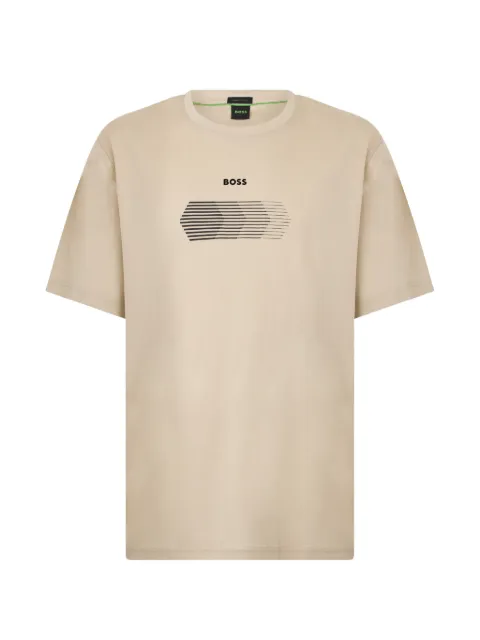 BOSS graphic T-shirt Neutrals 50554557