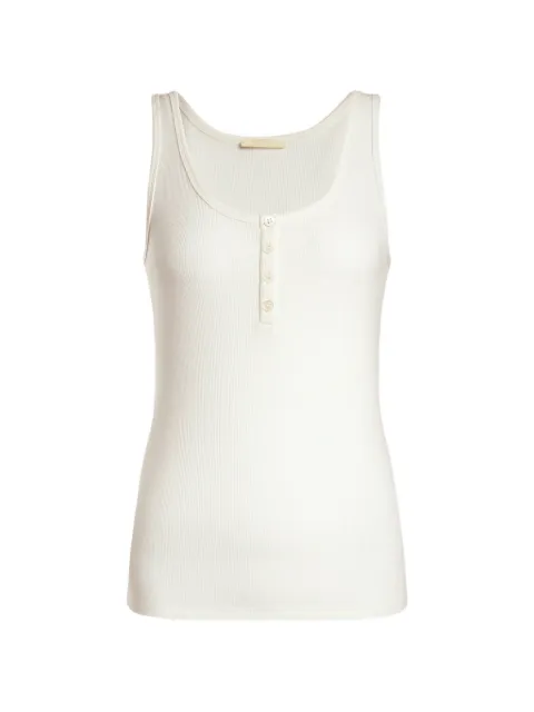 12 STOREEZ Phoebe ribbed tank top Neutrals 137742
