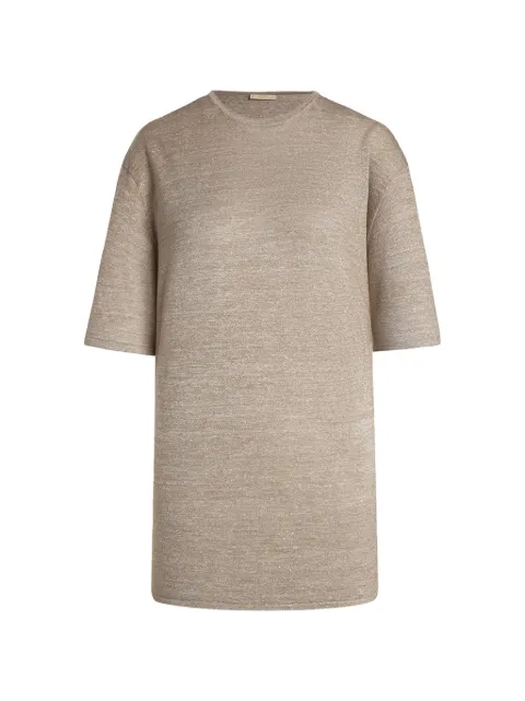 12 STOREEZ crew-neck T-shirt Neutrals 136423