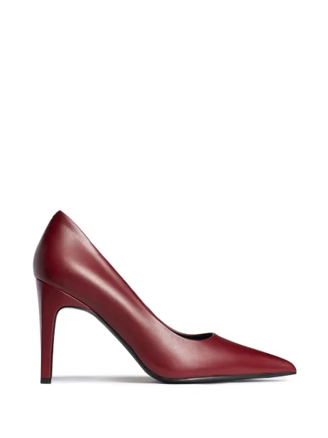 12 STOREEZ leather pumps Red 128308
