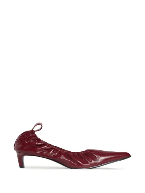 12 STOREEZ leather pumps Red 130914