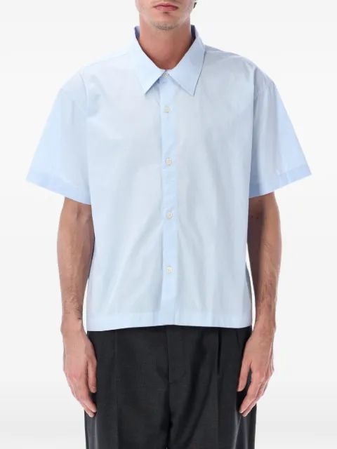 mfpen Holiday organic cotton shirt Blue M12601503LB